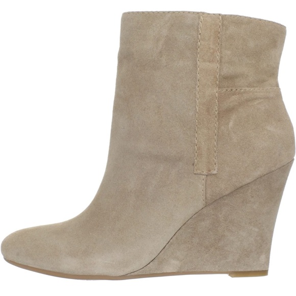 Nine West Suede Wedge Booties - Picture 5 of 7